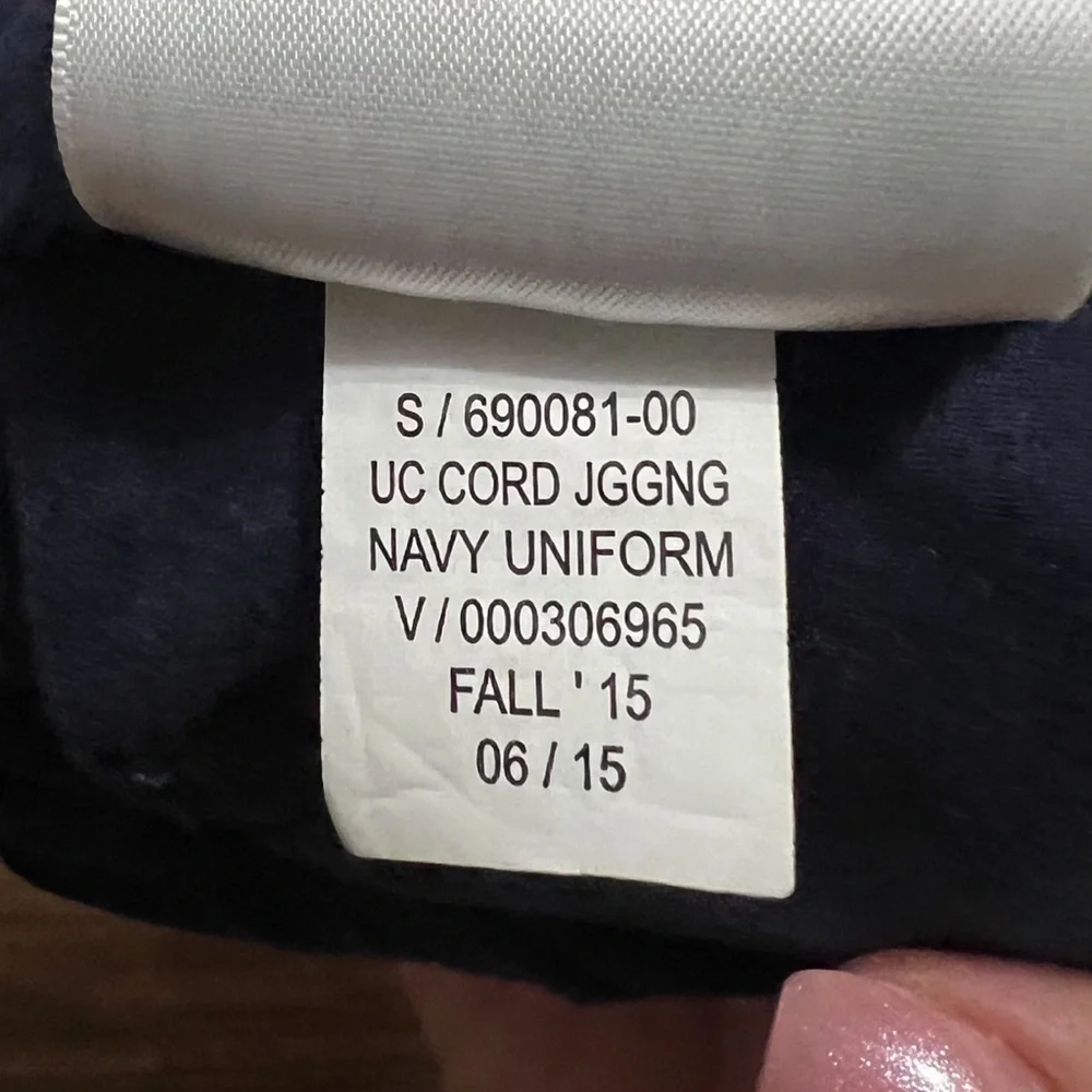 babyGAP Baby Girls Corduroy Jeggings Pants - Navy, Size 18-24M
